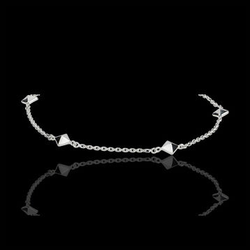 Edenly Armband SchÃ¶pfung - WeiÃŸgold - Rohdiamanten