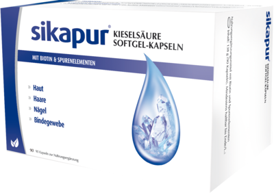 DERMAPHARM AG SIKAPUR Kieselsäure Softgel-Kapseln mit Biotin 138 g 09923835