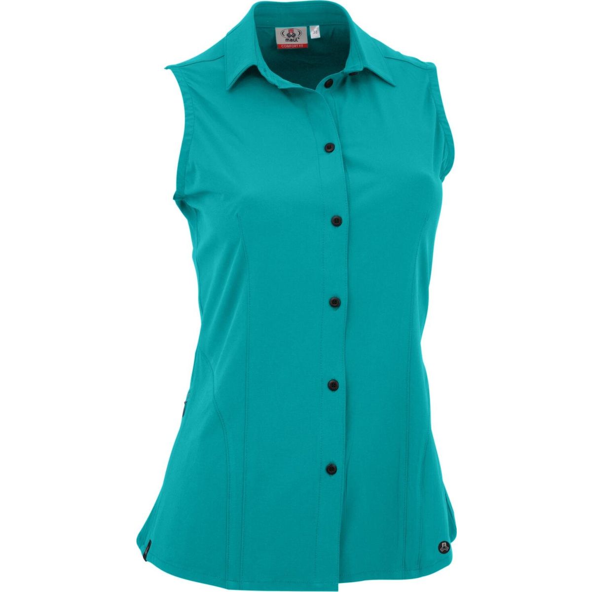 MAUL Sport Rofanspitze 3XT - Blusentop uni Elastisch türkis green (67) 46 5732300734-67-46