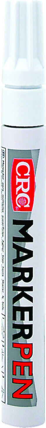 CRC Permanentmarker MARKERPEN weiß Strich-B.1-4,5mm Schreibspitze wasserfest ; CRC Industries (20395-AA)
