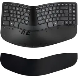 Matias Sculpted Ergonomic (DE, Kabellos), Tastatur, Schwarz