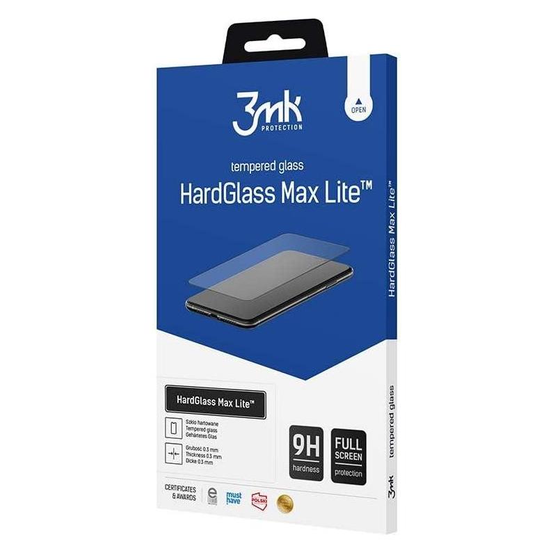3MK HardGlass Max Lite Redmi Note 11SE czarny/black Fullscreen Glass Lite (1 Stk., Xiaomi Redmi Note 11SE) (3mk HardGlass Max Lite Black(603))