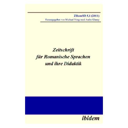 ibidem Zeitschrift für Romanische Sprachen und ihre Didaktik (Deutsch, Softcover, Andre Klump, Michael Frings) (55387485)