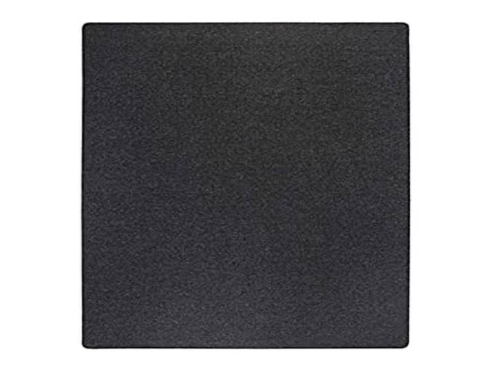 andiamo Grotone Tapis Rond avec Dos Non tissé certifié sans substances nocives\, chiné\, Couleur: Anthracite\, Dimensions: 50 x 80 cm