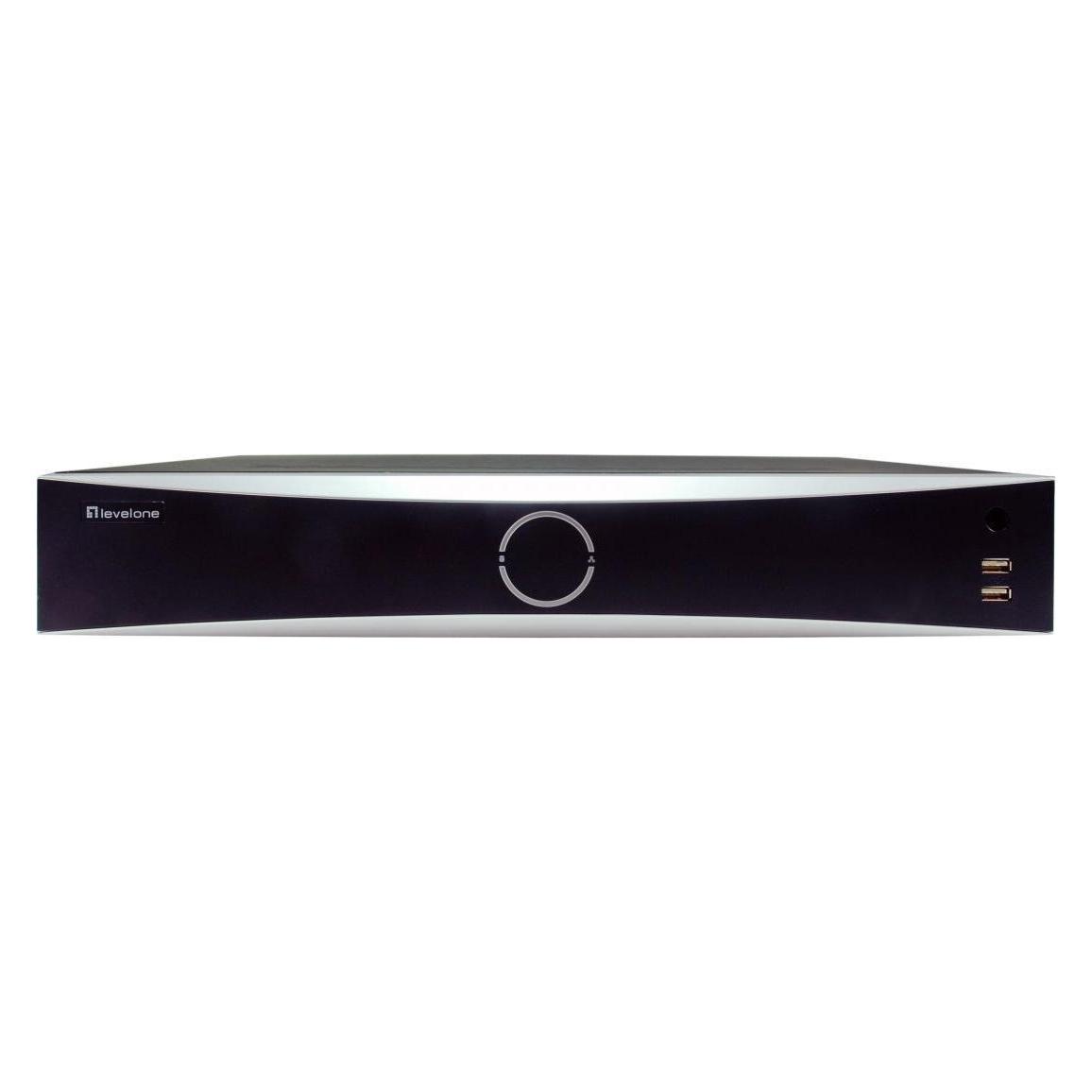 LevelOne NVR-0411 4-Kanal Netzwerk Videorek. PoE H.265 10TB (Netzwerk Videorecorder (NVR)) (NVR-0411)