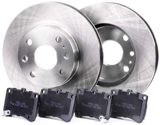 RIDEX 3405B0203 Brake discs and pads set