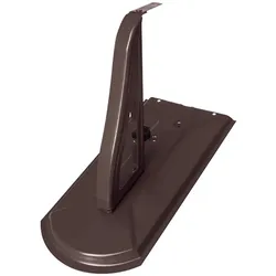 Schneefanggitterstütze auf Metalldachplatte Biber, braun