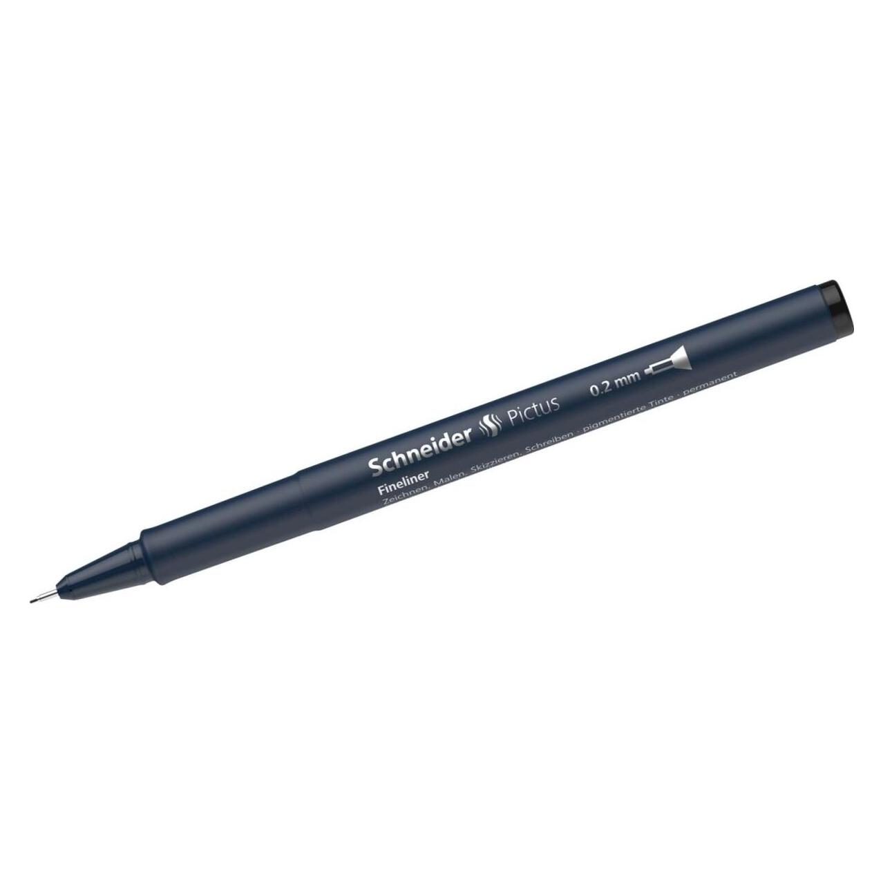 Schneider Fineliner Pictus, 0,05 mm, schwarz (1x) (197201)