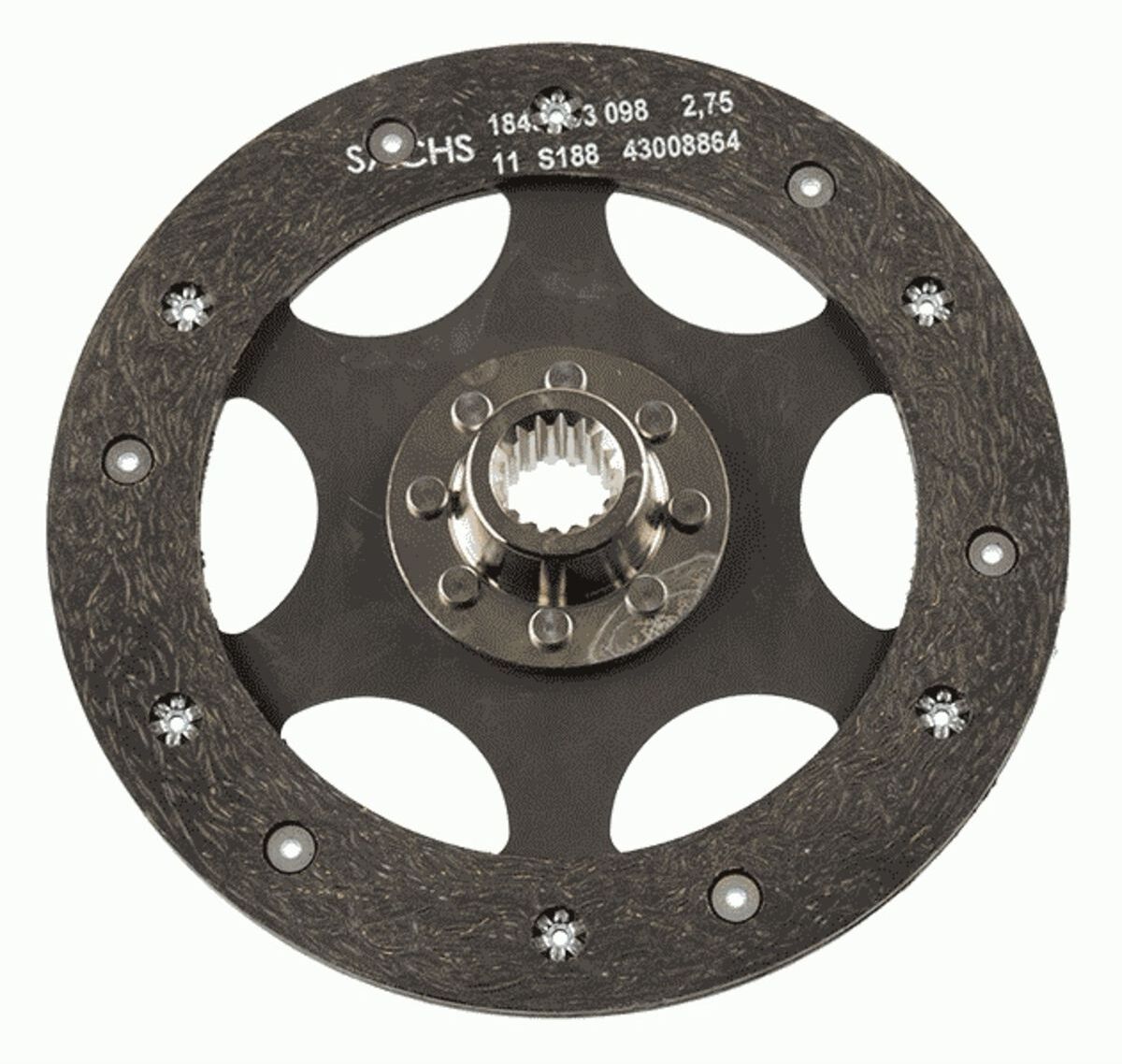 Kupplungsscheibe SACHS 1864 000 124