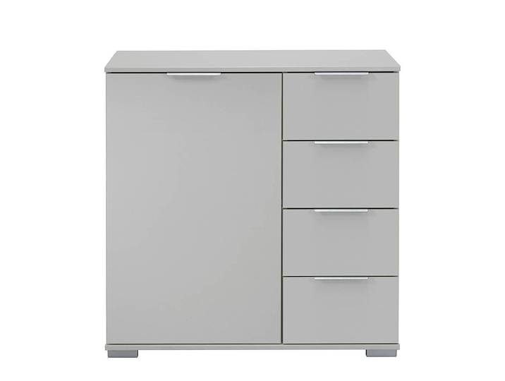 Kombikommode II 82 x 82 x 41cm Weiß/Alpinweiß