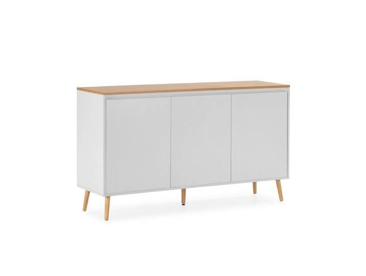 Buffet Desi 3 portes couleur Blanc
