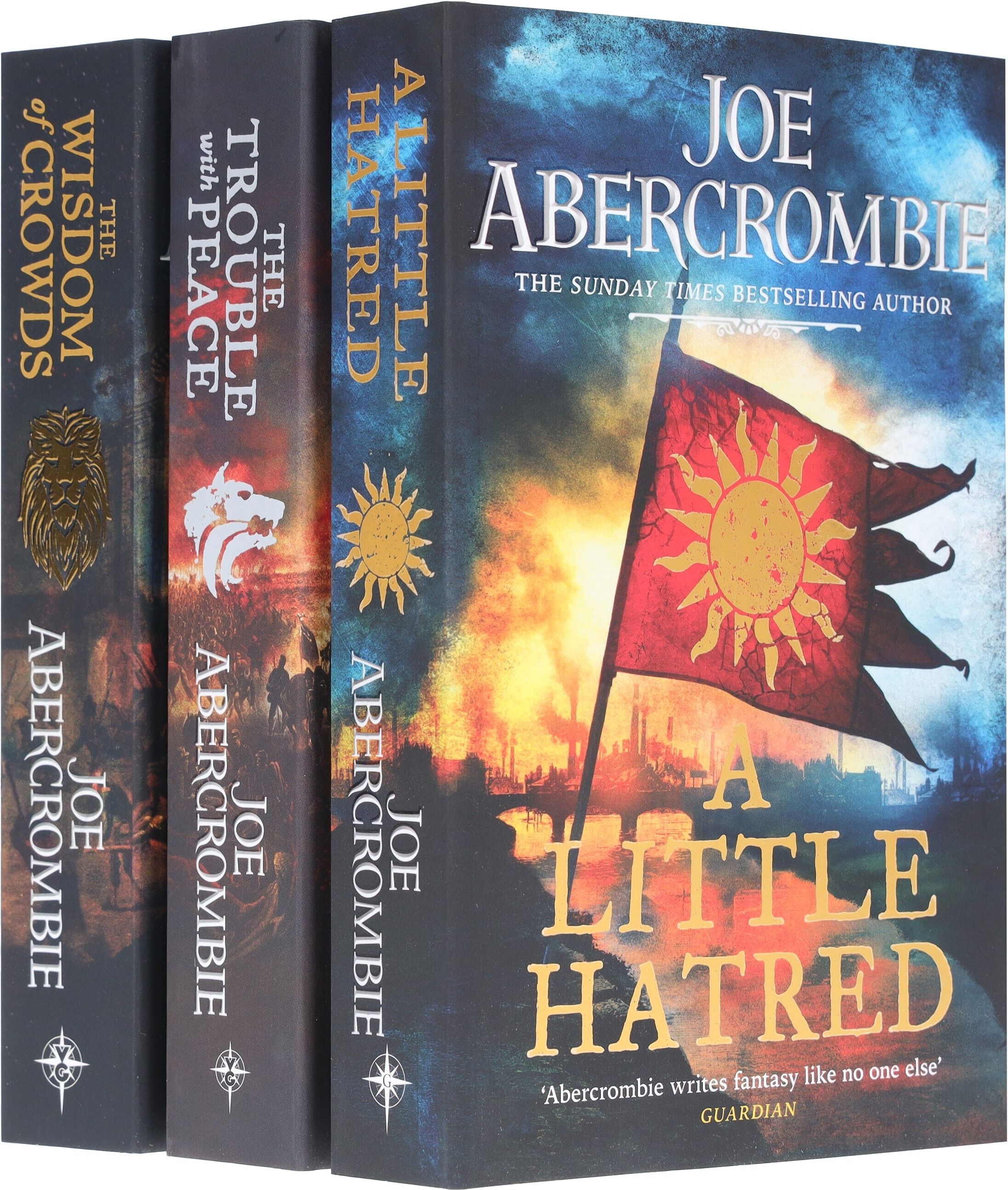 Age of Madness Trilogy by Joe Abercrombie: 3 Books Collection Set - Fiction - Paperback Hachette