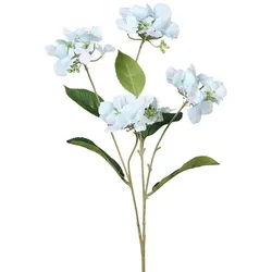 Kunstblume Baumhortensie 70 cm Kunststoff Blau Hellblau
