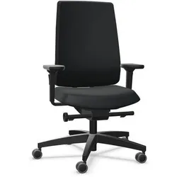 Dauphin, Bürostuhl, Drehstuhl ID 7045 Kunststoff Schwarz (41 - 55 cm)