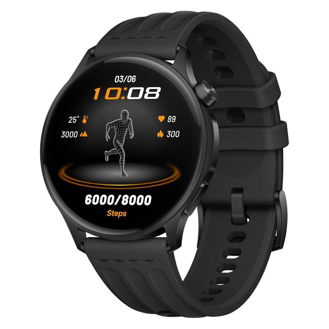 OPPO Watch S Smartwatch with fluorocarbon strap, black (45 mm, ohne SIM) (110050130007)