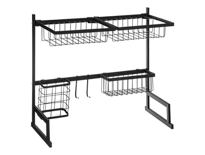 black sink organizer