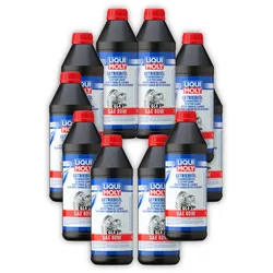 10x Getriebeöl LIQUI MOLY 1020 (GL4) SAE 80W GL-4 Schaltgetriebe Getriebe Öl 1 Liter