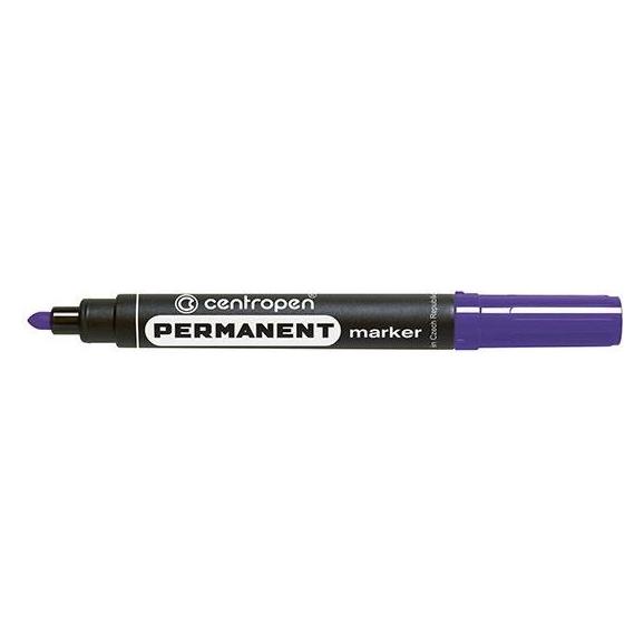 Centropen Marker 8566, lila, 10stk, 2.5mm, Alkoholfbasis, Preis pro Stück (10x) (8566/05)