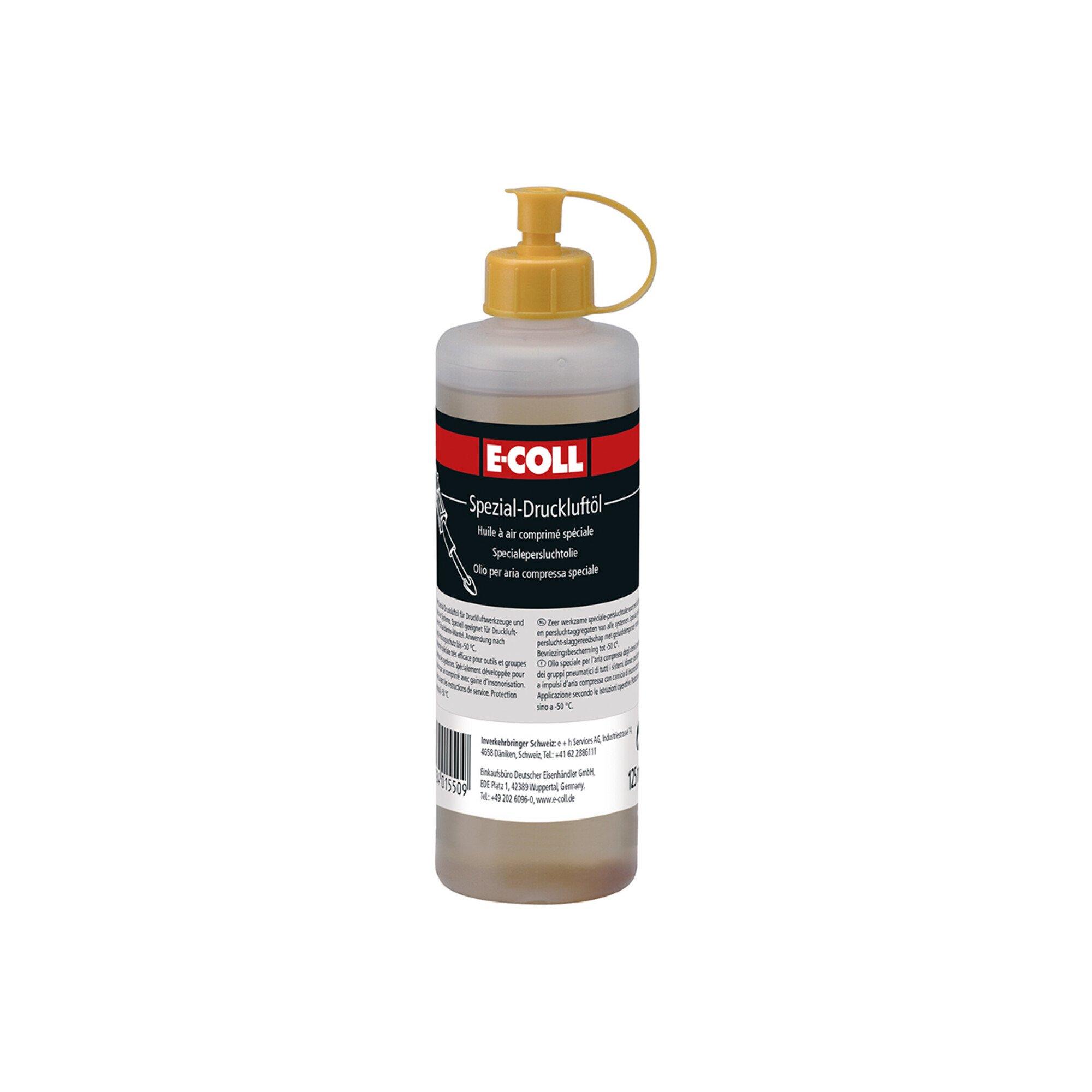 E-COLL Spezial-Druckluftöl 125ml Flasche (4317784015509)
