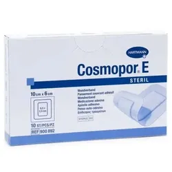 Hartmann Cosmopor E Steril Wundverband 10X6cm 10 Einheiten