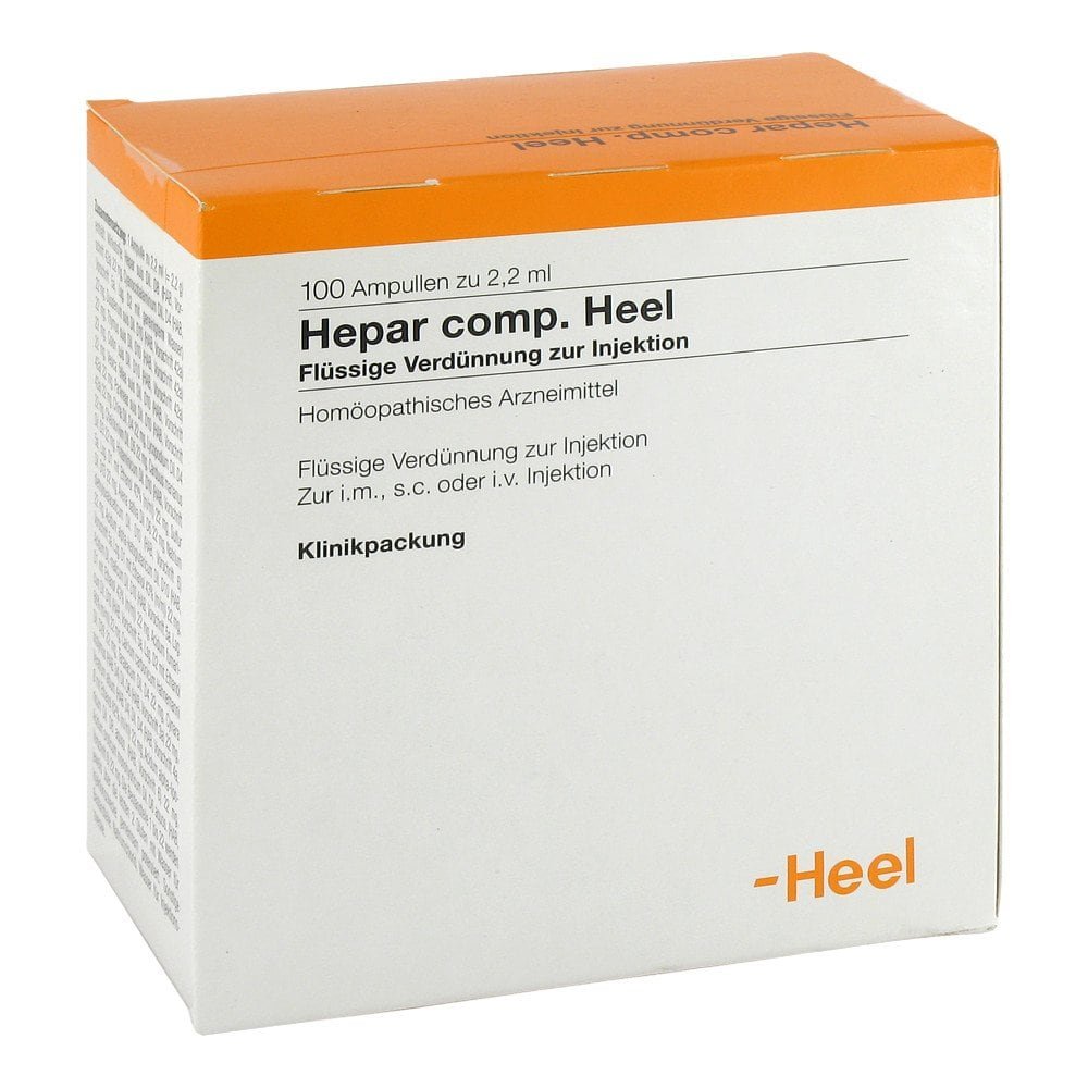 Biologische Heilmittel Heel GmbH Hepar Comp.heel Ampullen 06340659