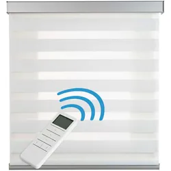 DOPPELROLLO MotorisiertesWeiß 180x250 cm