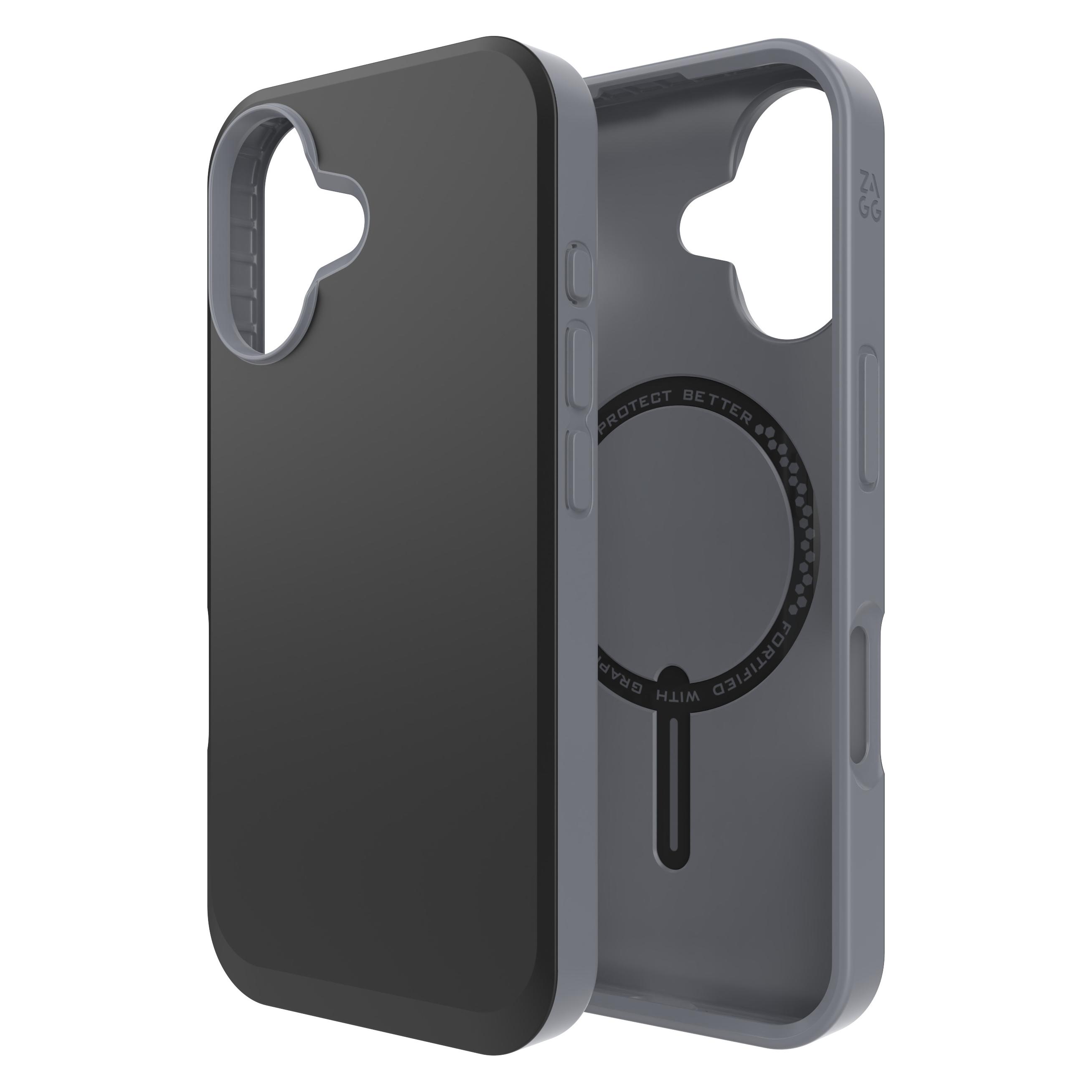 Zagg SoHo Snap Case with MagSafe for iPhone 16 - Black (Apple iPhone 16) (702315222)