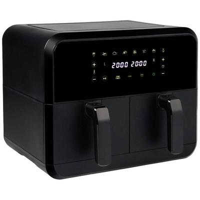 Princess Doppel-Fritteuse 8l 2400W mit Display Schwarz