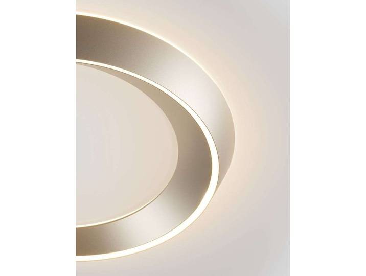 Tidal 45 Plafonnier 2700K Mat Golden - Lodes - Salon / séjour - Aluminium - Anneau