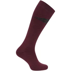 Euro-star, Unisex, Sportsocken, Lymee (39 - 42), Schwarz, Rot