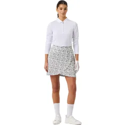 Daily Sports Skort Dull Printed Wrap 45 cm , weiß/salbei