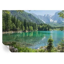 FOTOTAPETE 152x104 cm - Grüner See