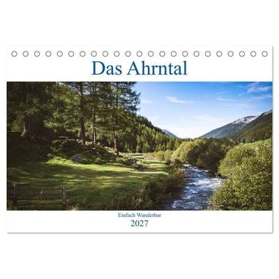 Das Ahrntal (Tischkalender 2027 DIN A5 quer), CALVENDO Monatskalender