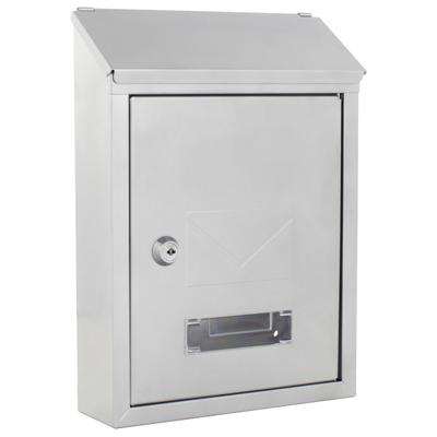 Profirst Mail PM 400 Briefkasten Silber