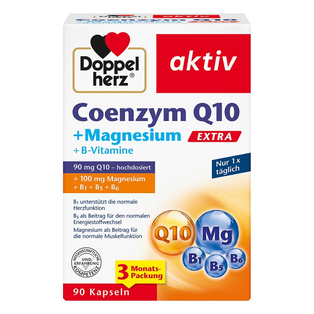 Queisser Pharma GmbH & Co. KG Doppelherz Coenzym Q10 Extra+magnesium Kapseln 19073562