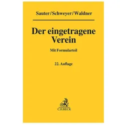 Der eingetragene Verein, Fachbücher von Eugen Sauter, Wolfram Waldner, Anka Neudert, Gerhard Schweyer