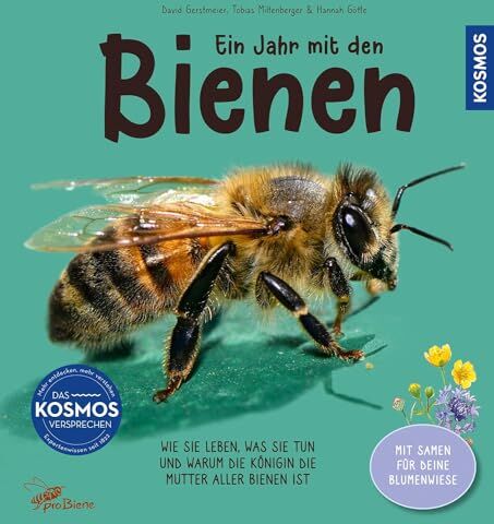 Tobias Miltenberger - Ein Jahr mit den Bienen: Begleite das Bienenvolk durch das Jahr und finde heraus, was die Bienen im Winter machen, wie sie sich verständigen und wie man ihre Königin wird. Mit extra Blumensamen! - Preis vom 18.10.2026 15:28:09 h