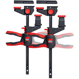 Bessey Einhandzwinge EZR360-15SET, inkl. Adapter, 60mm Ausladung, Spannweite 150mm, 2 Stück