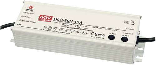 Mean Well HLG-80H-36A LED-Treiber, LED-Trafo Konstantspannung, Konstantstrom 82W 2.3A 36 V/DC PFC-Schaltkreis, Überlastschutz