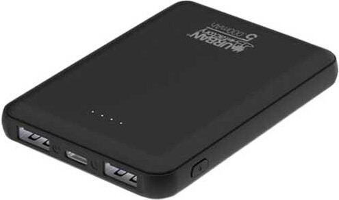 Urban Factory UPB05UF Powerbank, 5000 mAh, zwart