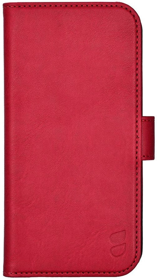 GEAR iPhone 17 Kunstlæder Cover - MagSafe Kompatibel - Rød
