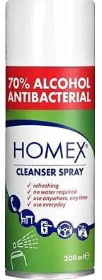 Depots Gener Pharma Homex Spr Desinfectante Manos Superficies 200 ml