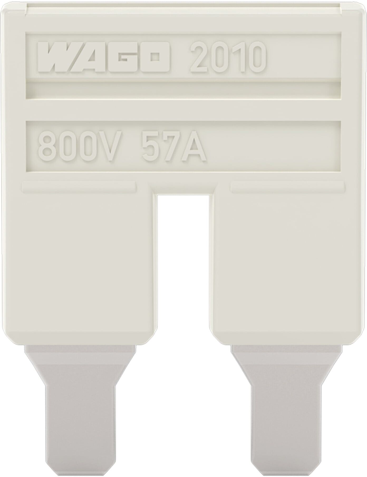 WAGO GmbH& Co. KG Kammbrücker 2-fach Nennstrom 57A 2010-402)