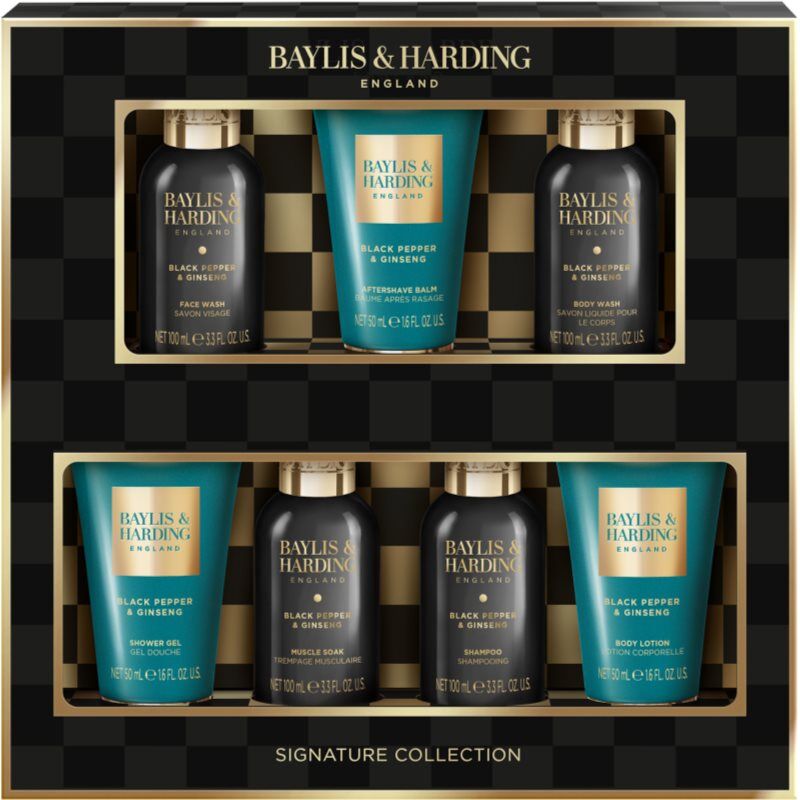 Baylis & Harding Black Pepper & Ginseng gift set M