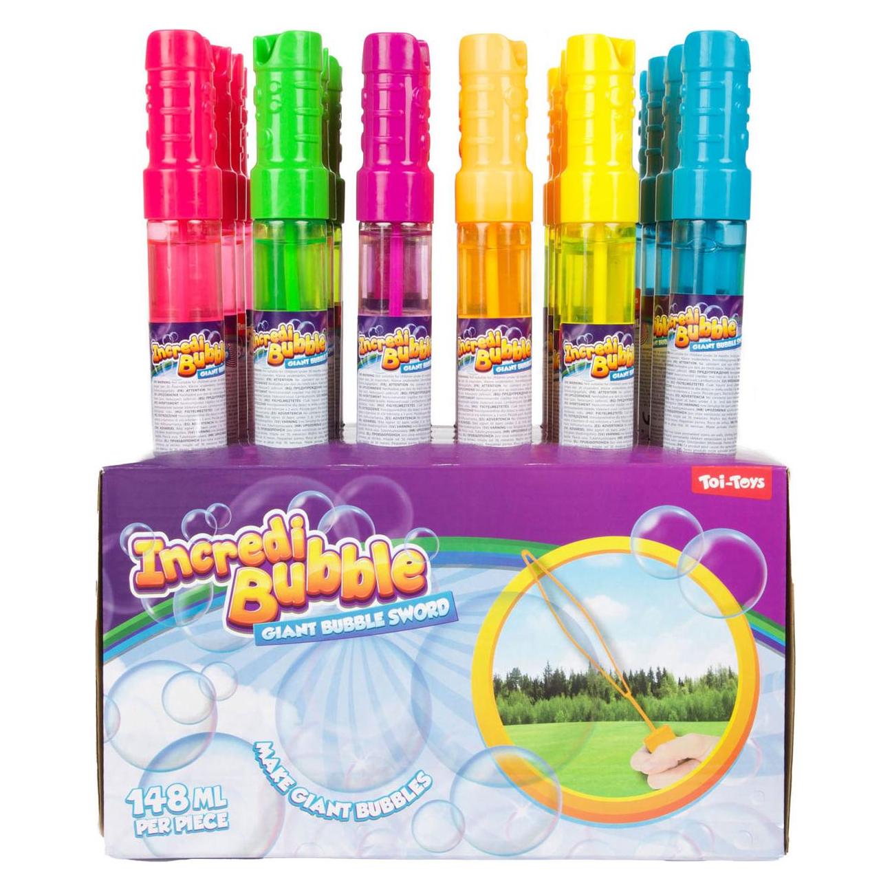 Toi-Toys Incredibubble Bubble Sword 148 ml, 24er-Set (42471Z)