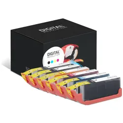 5 Digital Revolution Tinten ersetzt Canon PGI-570XL+CLI-571XL Multipack PBK KCMY