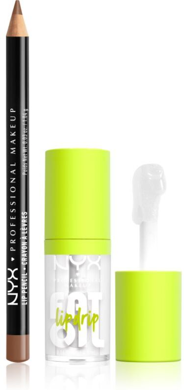 NYX Professional Makeup Fat Oil Lip Drip lip set 2 pc