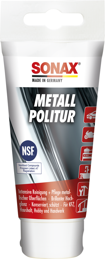 Sonax Chrompolitur Metallpolitur [75 Ml] 02040000 0.075l