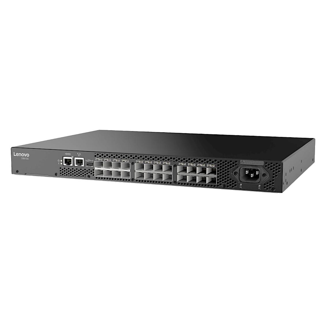 Lenovo ThinkSystem DB610S - Switch - man (2 Ports) (7D8PA003WW)