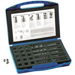 Helicoil, Gewindeschneider + Gewindebohrer, Gewinde-Reparatur Set
